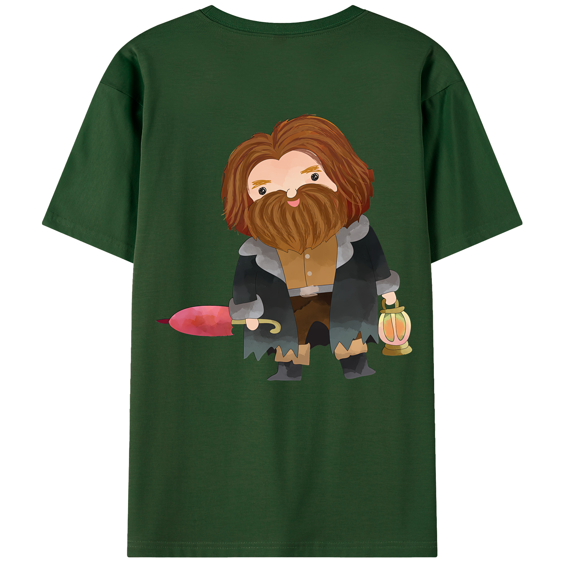 （画像用） Harry Potter ハリー・ポッターシリーズ 綿100％半袖Tシャツ（背面プリント）